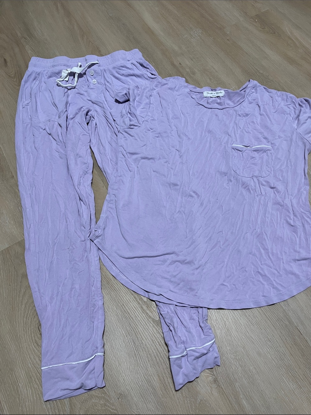Bambi & Birdie Purple Sleep Set Womens Medium
